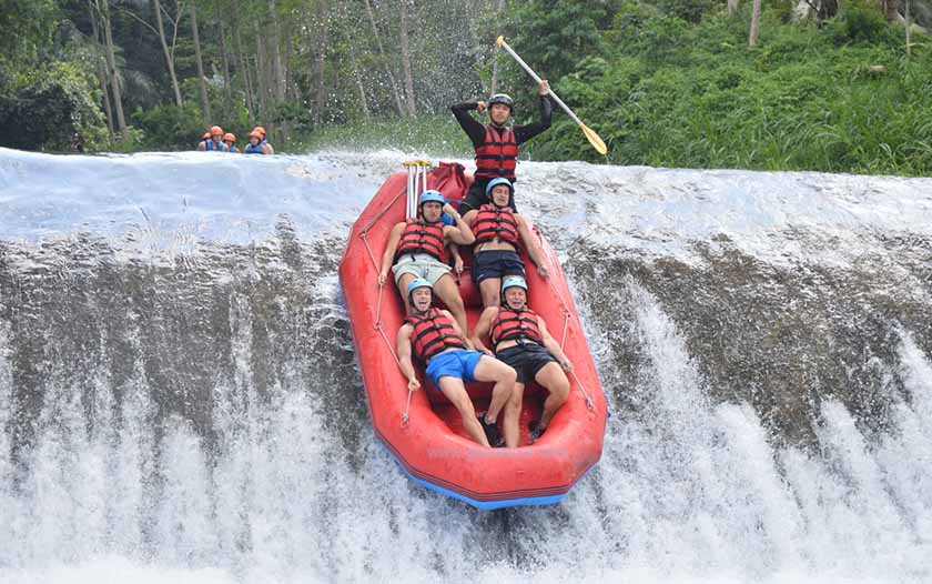 telaga waja rafting
